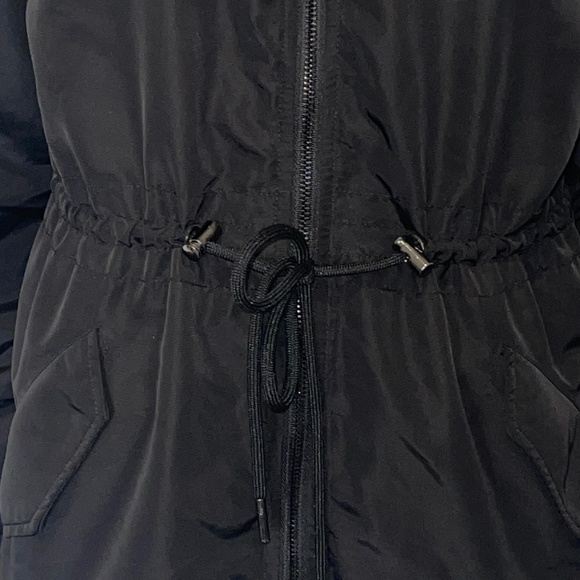 Zyia Active Anorak Utility Yoga Athleisure Jacket Coat Black Women's Large - Picture 2 of 10